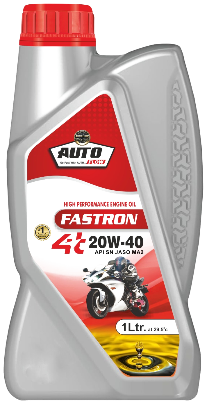 Fastron 4T 20W-40 engine oil bottle