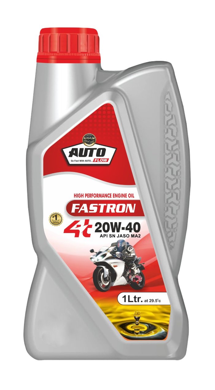 Fastron 4T 20W-40 engine oil bottle